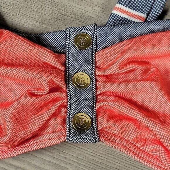 Tommy Hilfiger Bandeau Bikini Top Sz M - Picture 3 of 9